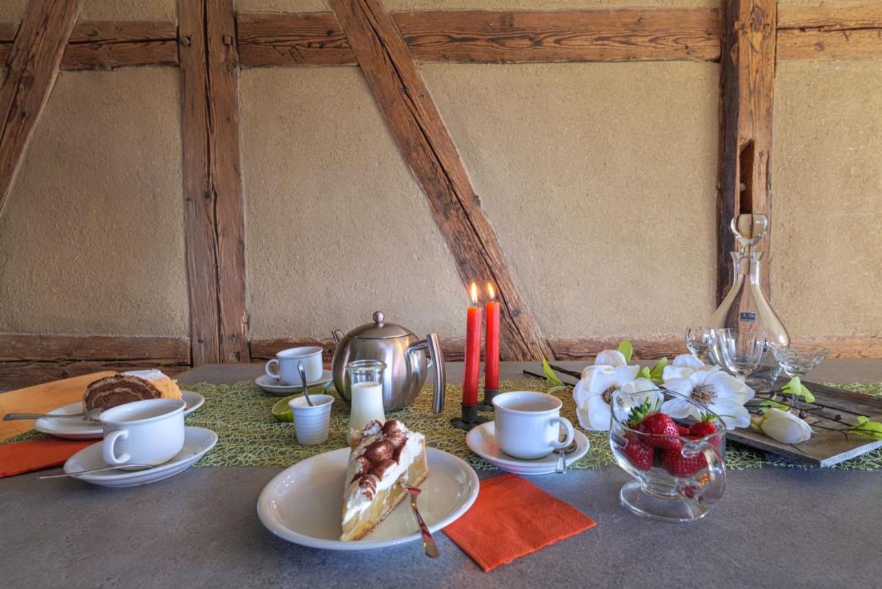 Apartments Im Ferienhaus Zum Alten Spital Dornstetten エクステリア 写真